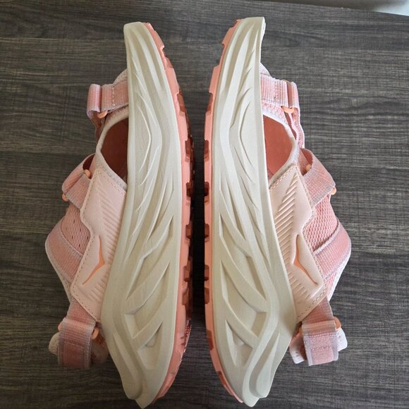 Hoka Infini Hike TC Sandals Dawn Light/Vanilla Size Women's 10B Sporty Outdoor - Picture 7 of 11